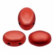 Les perles par Puca® Samos kralen Red metallic mat 03000/01890
